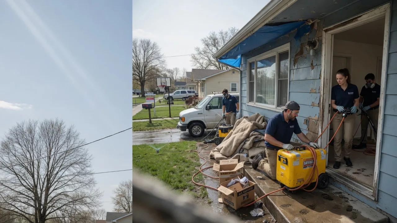 Basement Flood Cleanup in Bennington, OK near me